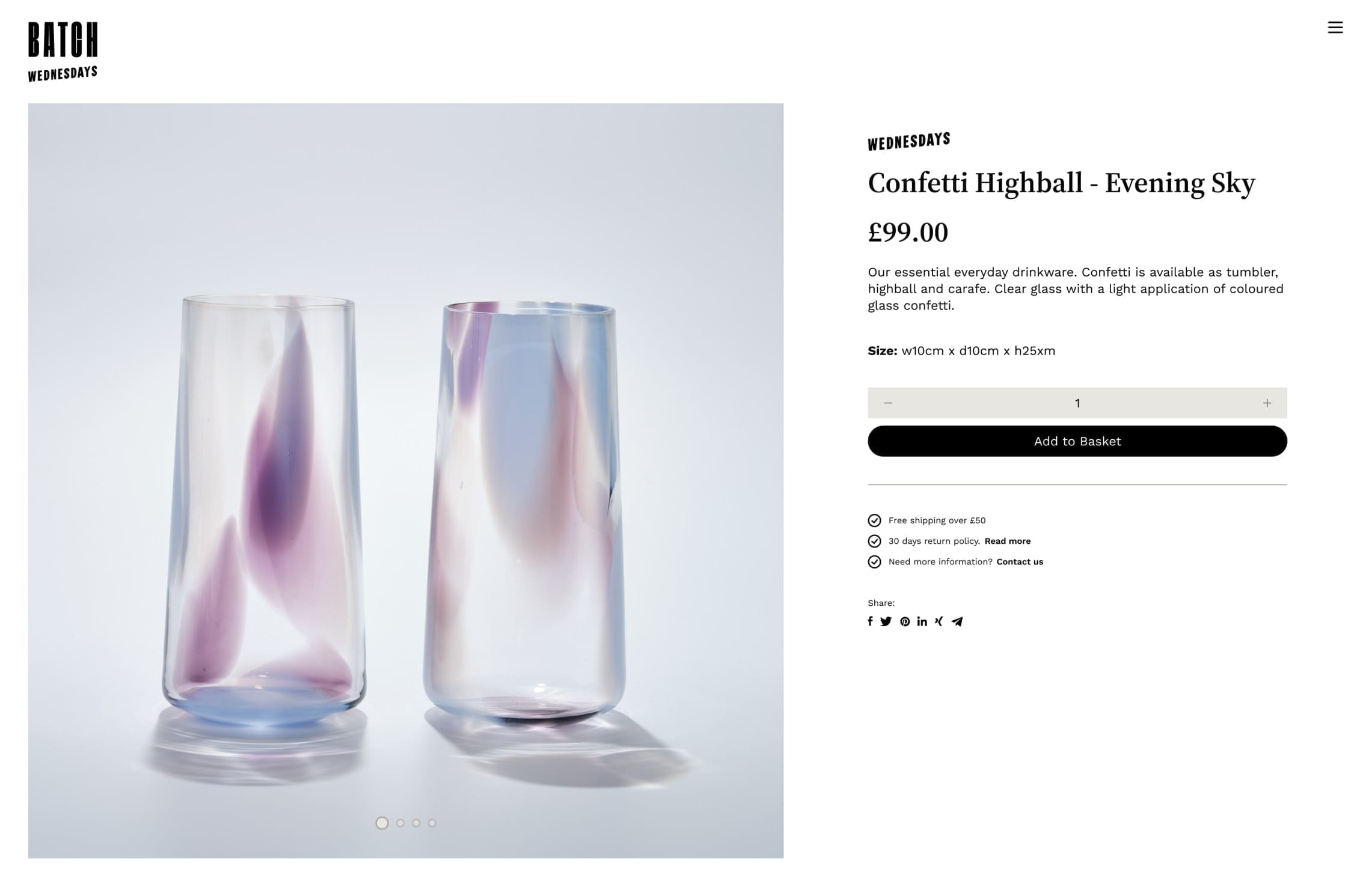 Batch-glass-ecommerce-dazze-studio-product-detail | dazze studio