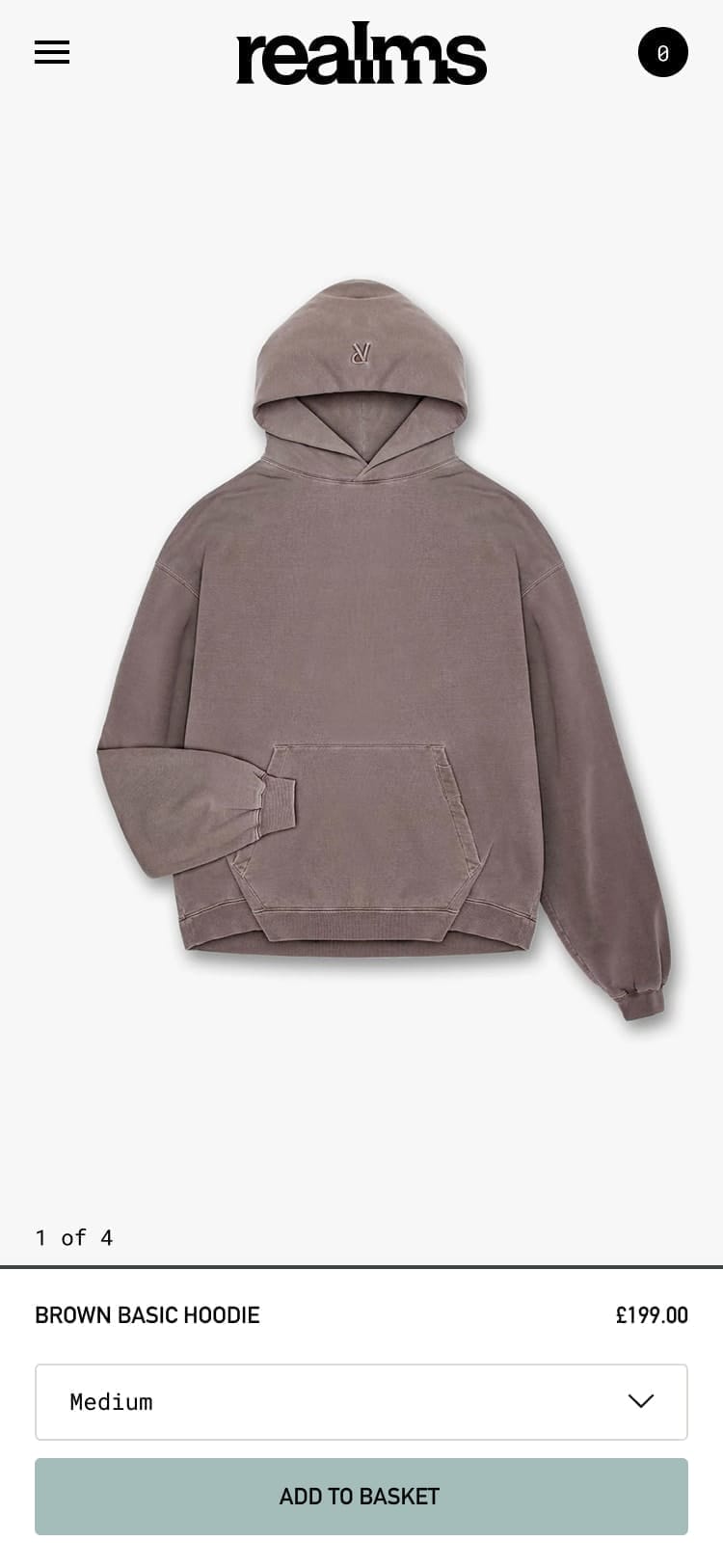 Realms-ecommerce-mobile-dazze-studio-product-detail-page | dazze studio